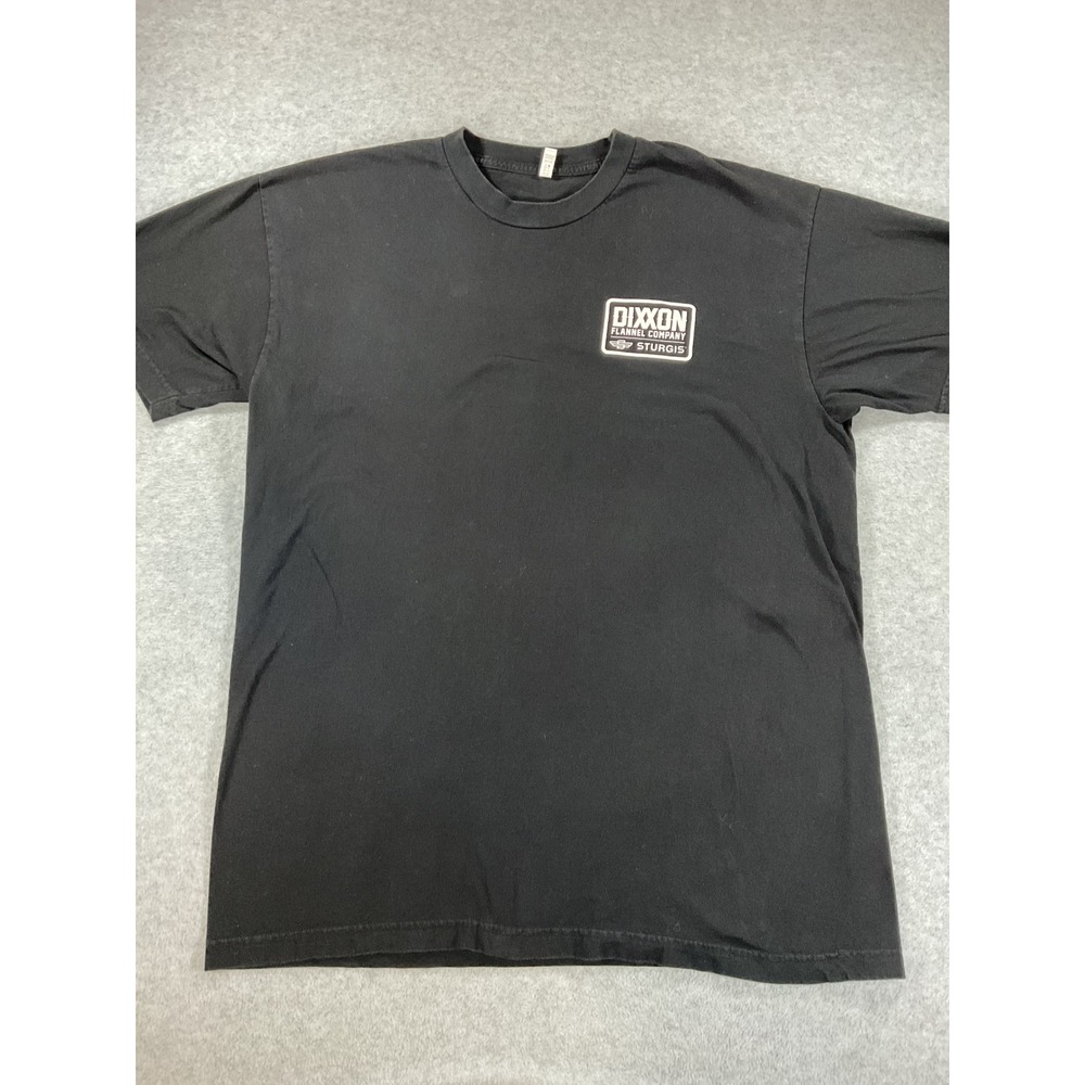 Dixxon Flannel Company Sturgis Graphic T-Shirt Mens XL Black SS Cotton 2694